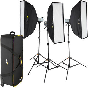 Genaray GXS-200BI 230W Bi-Color Monolight (3-Light Kit)