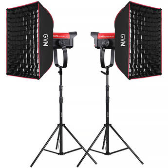 GVM SD700B-AIO Bi-Color LED Monolight (2-Light Kit)