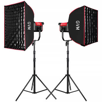 GVM Pro SD200B Bi-Color LED Monolight (2-Light Kit)