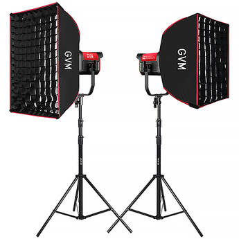 GVM Pro SD300C RGB LED Monolight (2-Light Kit)