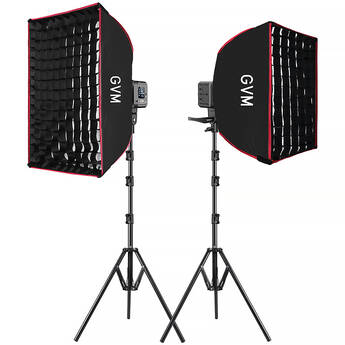 GVM SD80D Bi-Color LED Monolight (2-Light Kit)