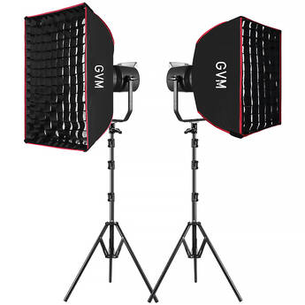 GVM SD200D Bi-Color LED Monolight (2-Light Kit)