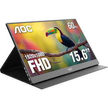 AOC 16E10 15.6" Portable Monitor (2-Pack)