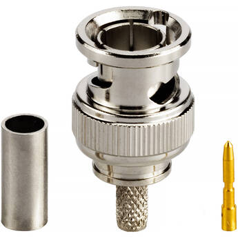 Elvid Coaxial BNC Connector for Belden 1855A (100 Pack)