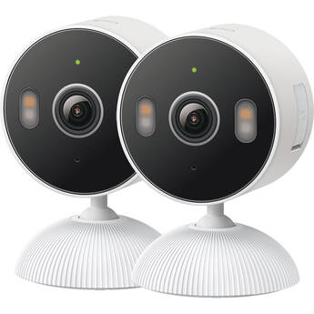 TP-Link Tapo C113 2K Outdoor Wi-Fi Bullet Camera with Night Vision & Spotlights (2-Pack)