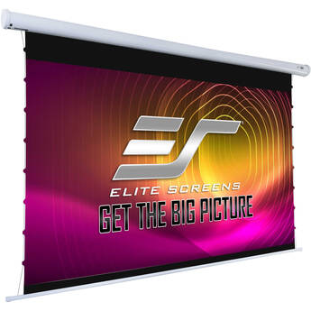 Elite Screens VMAX Tab-Tension 3 16:9 High-Contrast CineGrey Electric Drop-Down Projector Screen (125")