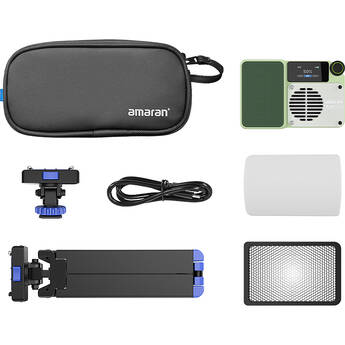 amaran Ace 25x Bi-Color LED Light Panel All-in-One Creator Kit (Green, 2-Pack)
