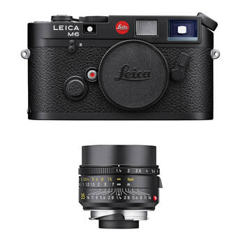 Leica M6 Rangefinder Camera with 35mm f/1.4 Lens Kit