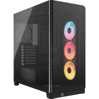 CORSAIR Frame 4500X RS-R ARGB Panoramic Glass Mid-Tower Desktop Case (Black)