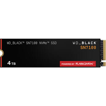 WD 4TB WD_BLACK SN7100 NVMe PCIe 4.0 M.2 Internal SSD