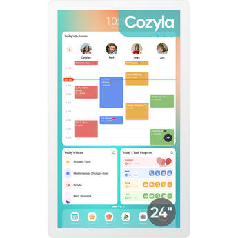 Cozyla 24" 1080p Calendar+ 2 (White)