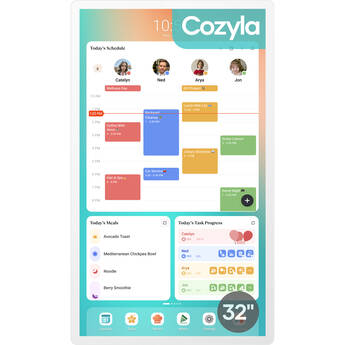Cozyla 32" 1080p Calendar+ 2 (White)