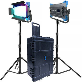 Dracast Pro Series II LED500 RGB LED Light Panel (2-Light Kit, V-Mount)