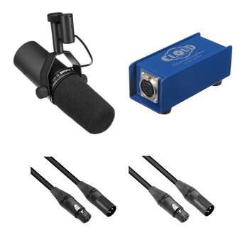 Shure SM7B Dynamic Vocal Microphone and Cloudlifter Kit