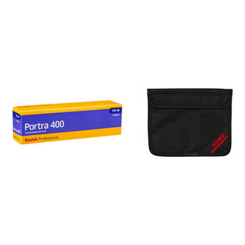 Kodak Portra 400 with Domke Film Guard Bag Kit (35mm Roll Film, 36 Exposures, 5-Pack)