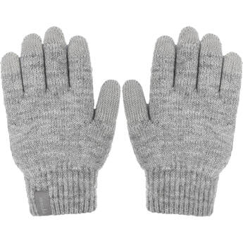 Moshi Digits Touch Screen Gloves (Light Gray, Large)