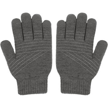 Moshi Digits Touch Screen Gloves (Dark Gray, Medium)