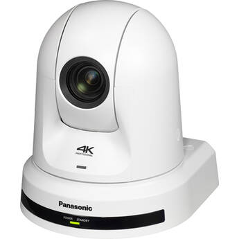 Panasonic UE50 4K SDI/HDMI NDI PTZ Camera with 24x Zoom & Auto Tracking (White)