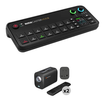 RODE RODECaster Video All-in-One Production Console 2-Camera Kit