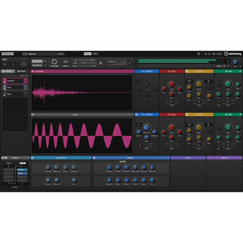 Steinberg Backbone Drum Resynthesizer Virtual Instrument Plug-In