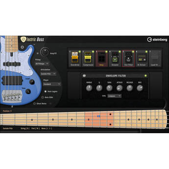 Steinberg Electric Bass Virtual Instrument Plug-In