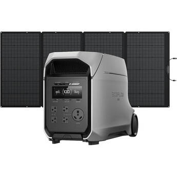 EcoFlow DELTA 3 Ultra Plus Portable Power Station with 400W Solar Panel