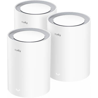 Cudy M3000 AX3000 Wireless Dual-Band Multi-Gig 3-Piece Mesh Wi-Fi System