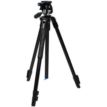 SLIK PRO AL-323 Aluminum Tripod with SH-707AC Multi-Action Pan Head