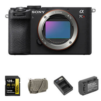 Sony a7CR Mirrorless Camera with Basic Bundle (Black)