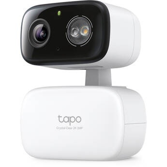 TP-Link Tapo C216 2K Outdoor Pan & Tilt Wi-Fi Security Camera with Night Vision & Spotlights (White)