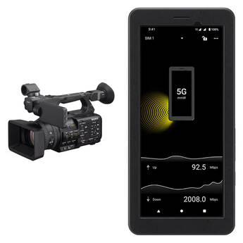 Sony HXR-NX800 4K NXCAM Camcorder Kit with PDT-FP1 Data TX