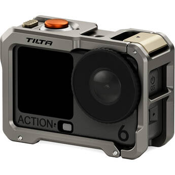 Tilta Full Camera Cage for DJI Osmo Action 6 (Titanium Gray)