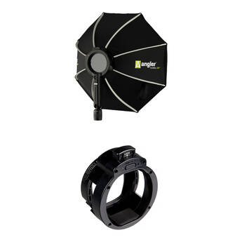 Angler FastBox 20" Octagonal Softbox Kit for Godox AD200PRO II, Sony HVL-F60RM2, and Canon Speedlight EL-5