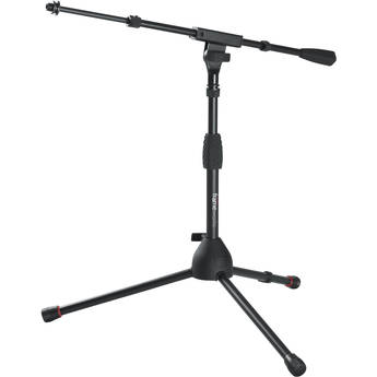 Gator Frameworks Kick Drum / Amplifier Tripod Mic Stand with Telescoping Boom Kit (2-Pack)