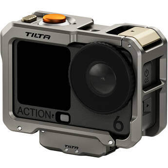 Tilta Camera Cage Base Kit for DJI Osmo Action 6 (Titanium Gray)
