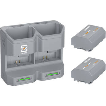 ZGCINE Travel Charging Case Kit with 2 NP-FZ100 Batteries (2600mAh, Gray)