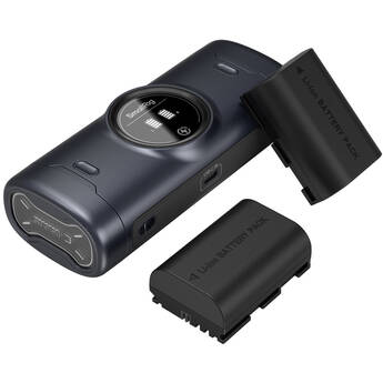 SmallRig LP-E6P Kit with 2 Batteries and Portable 2-Bay Charger Case