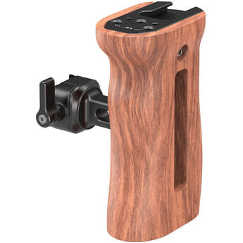 SmallRig Wooden Side Handle with NATO Clamp