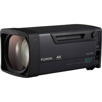 Fujinon UA107x8.4BESM-T35K AF 4K Premier Series Box Lens with OIS & Autofocus