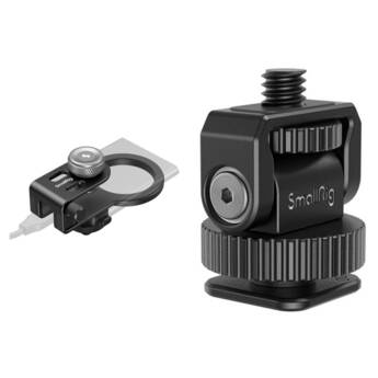 SmallRig Mini Cold Shoe Adapter + MagSafe Universal 2-in-1 SSD Holder Kit