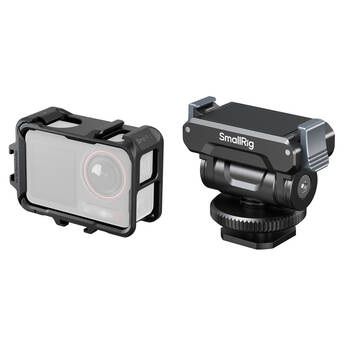 SmallRig Camera Cage + Quick Release Mount Kit Osmo Action 5 Pro/4/3