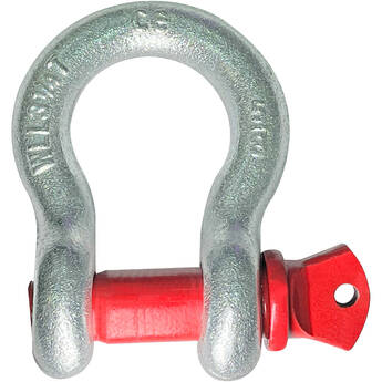 ProX 5/8" Galvanized U Shackle with Screw-Pin Anchor (3-Ton Load Capacity)