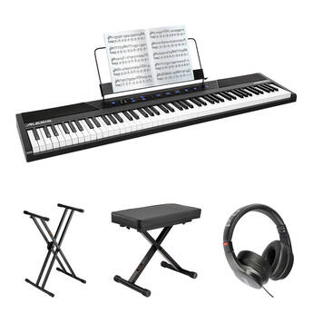 Alesis Concert 88-Key Digital Piano with Essentials Bundle