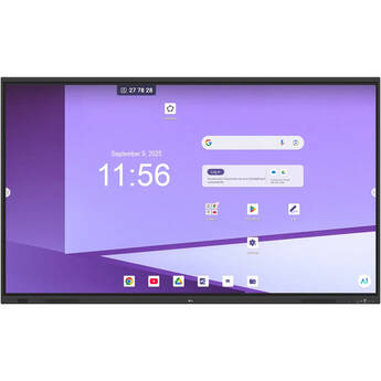 LG 75TR3DQ-B CreateBoard 75" UHD 4K Touchscreen Commercial Monitor