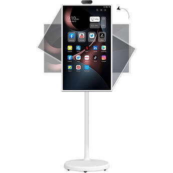 Cozyla 32" Portable Smart Tablet TV (White)