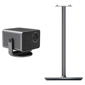 Leica Cine Play 1 3000-Lumen XPR 4K Laser DLP Smart Portable Projector & Floor Stand Kit