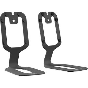Kanto Living SU2 Rear Mount Desktop Speaker Stand for Ora and Uki (Black, Pair)