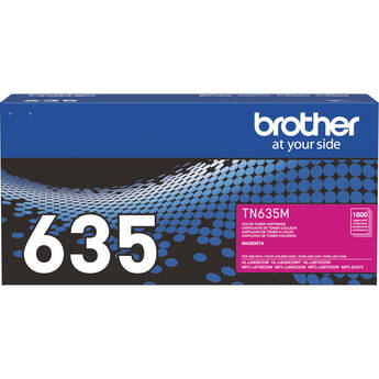 Brother Genuine Standard-Yield TN635 Toner (Magenta)