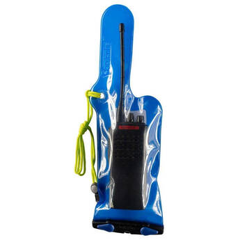 Aquapac Waterproof VHF Radio Case with Shoulder Strap (Small, Blue)