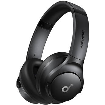Soundcore by Anker Q20i Wireless Hybrid Noise Canceling Over-Ear Headphones (Black)